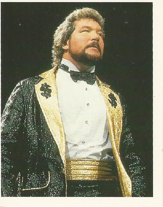 WWF Merlin Stickers 1992 Million Dollar Man Ted Dibiase #25