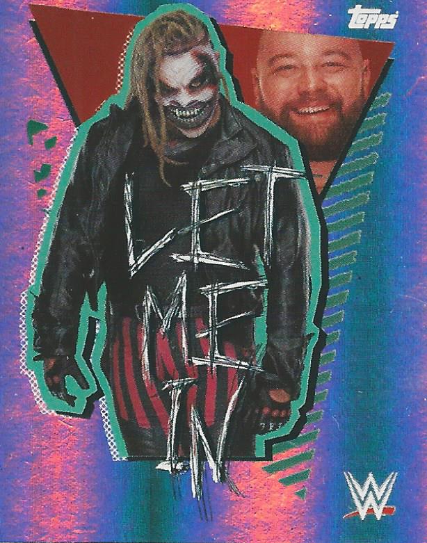WWE Topps Road to Wrestlemania Stickers 2021 Bray Wyatt #25
