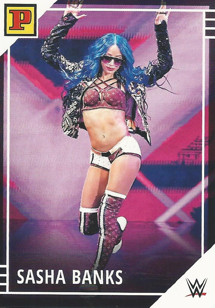 WWE Panini Debut Edition 2022 Sasha Banks #25