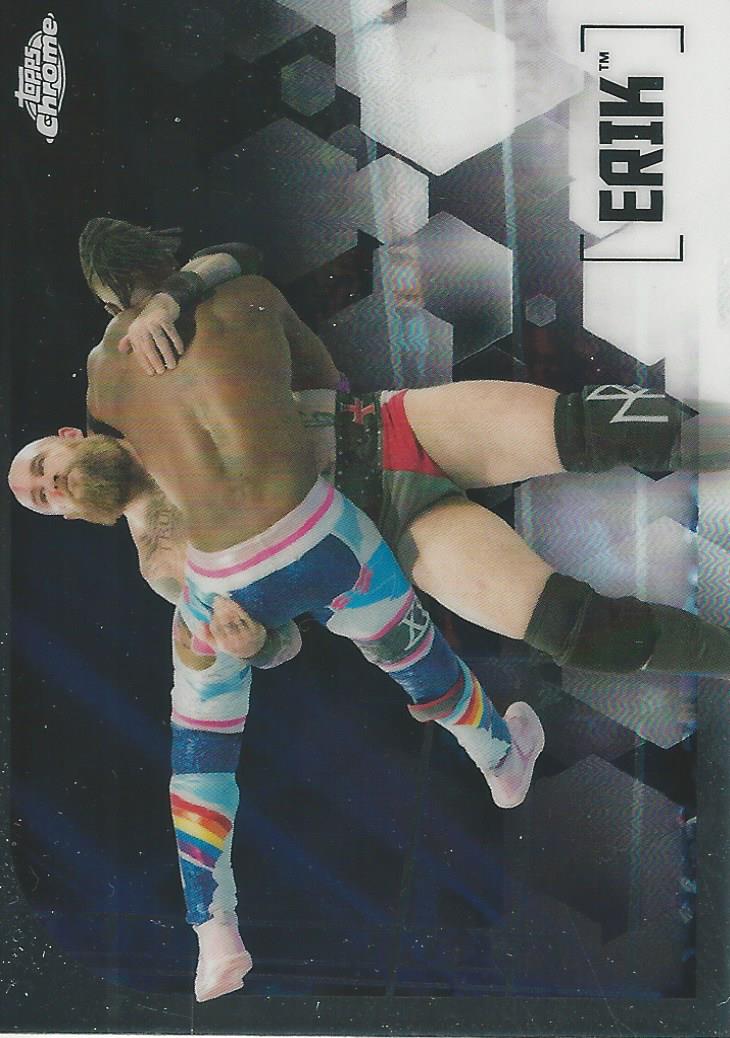 WWE Topps Chrome 2020 Erik #25
