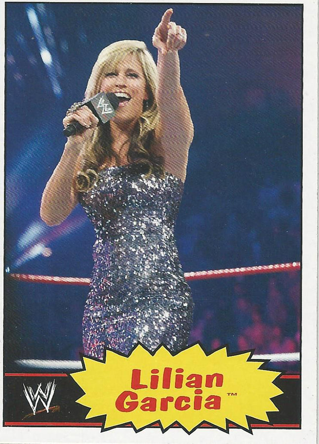 WWE Topps Heritage 2012 Lilian Garcia #25