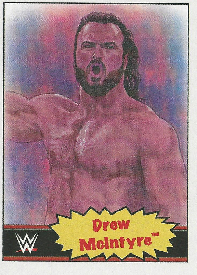 WWE Topps Living Set 2021 Drew McIntyre #25