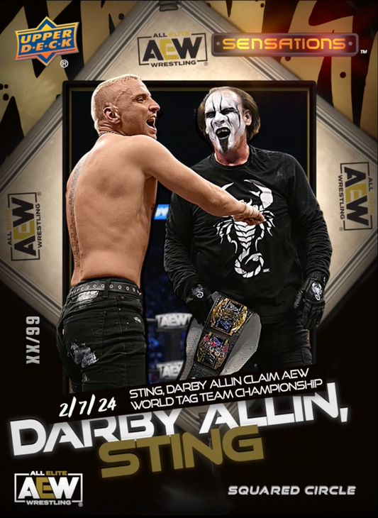 2/7/24 – Darby Allin, Sting – Sting, Darby Allin Claim AEW World TAG Team Championship