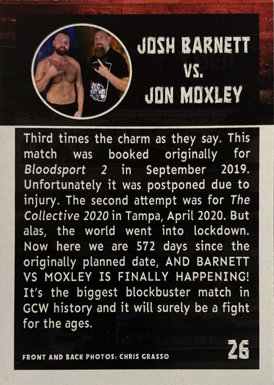 Josh Barnett vs JON Moxley
