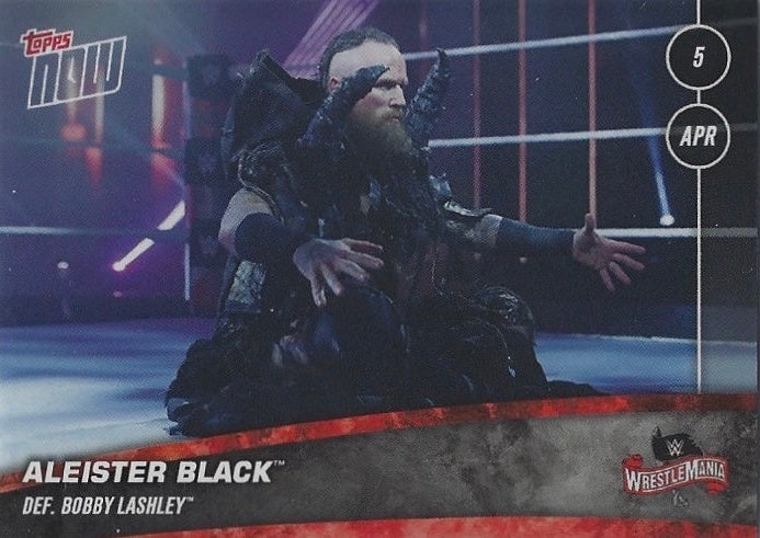 Aleister Black DEF. Bobby Lashley