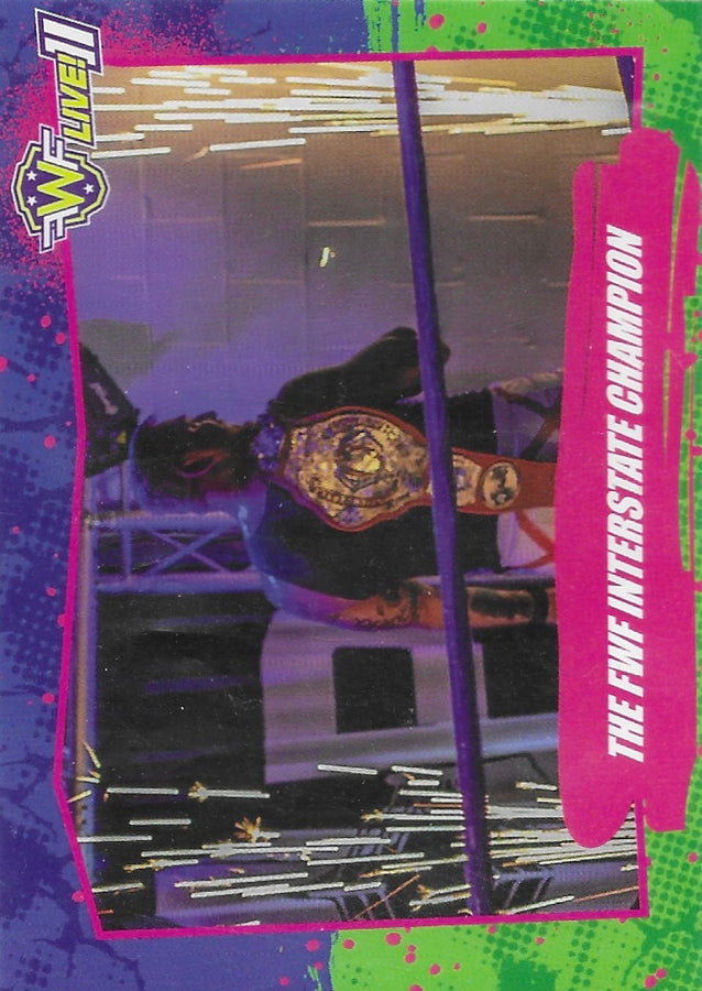 The FWF Interstate Champion trading card PW Catalog