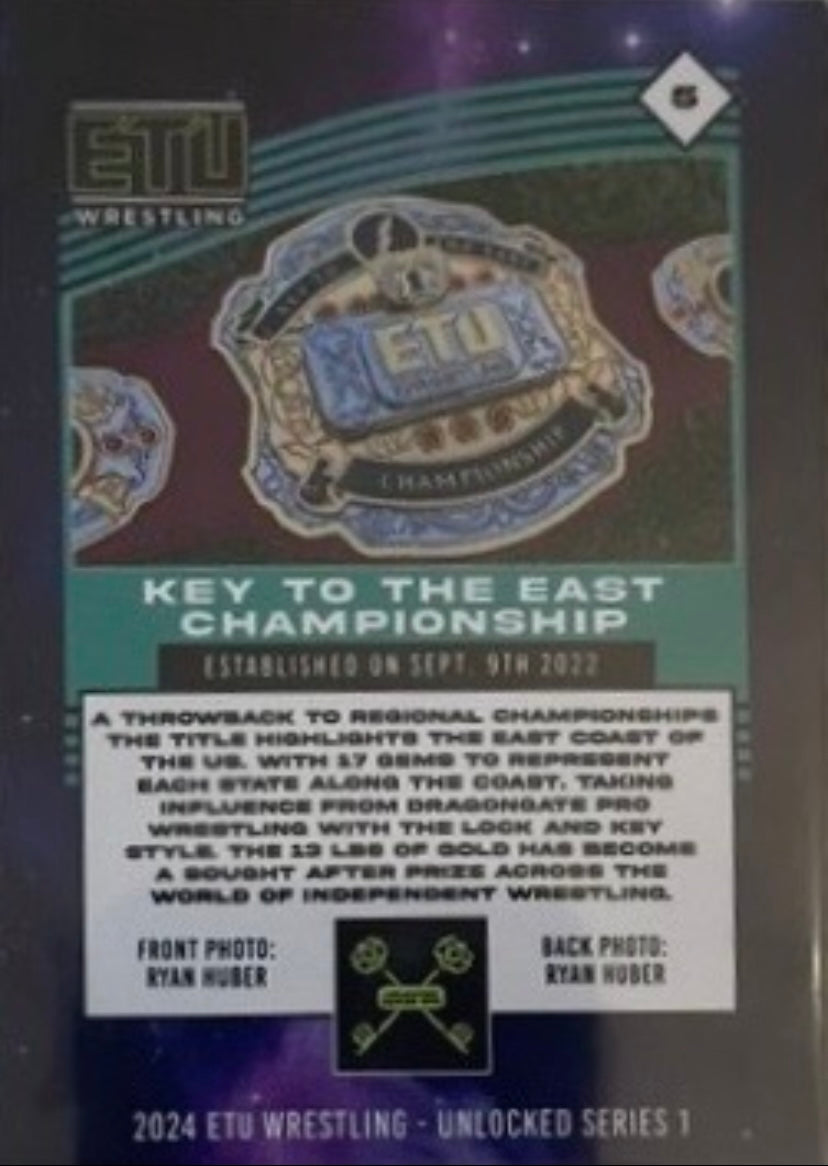 Key to the East Championship trading card PW Catalog