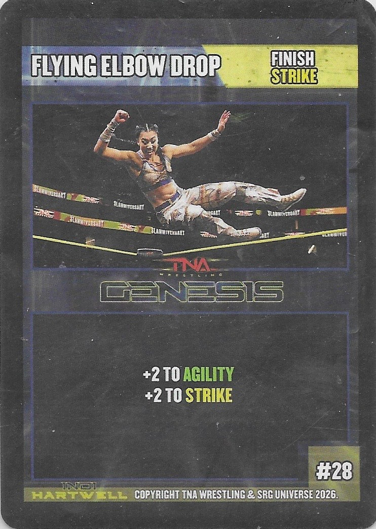 Finish Strike: Flying Elbow Drop