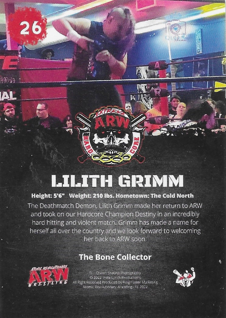 Lilith Grimm trading card PW Catalog