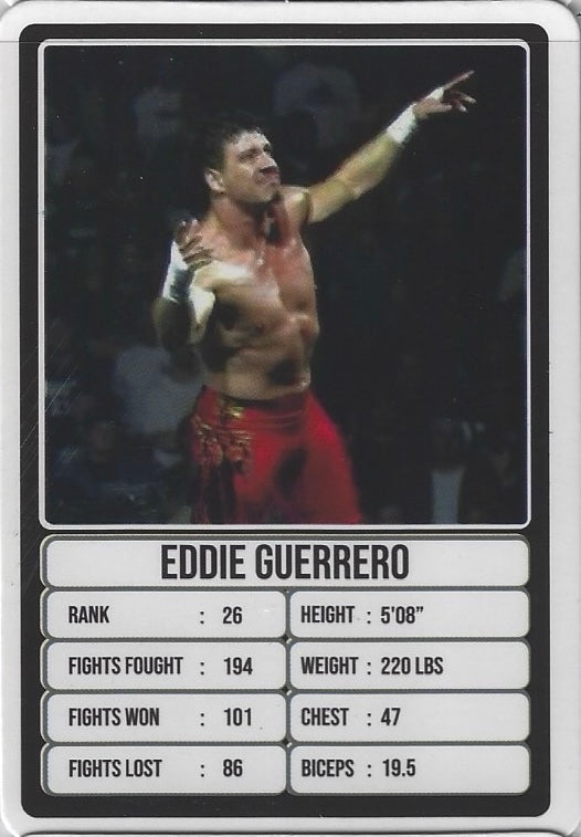 Eddie Guerrero trading card PW Catalog