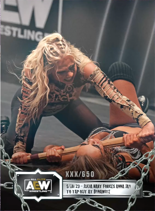 5/10/23 – Julia Hart – Julia Hart Forces Anna JAY to TAP Out at Dynamite