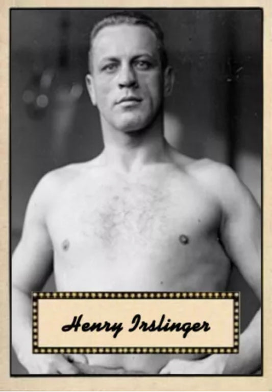 Henry Irslinger trading card PW Catalog