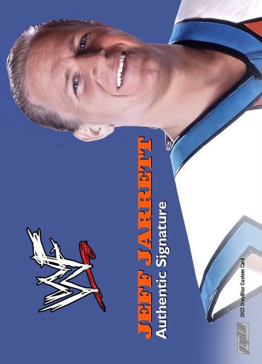 Jeff Jarrett – WWF trading card PW Catalog