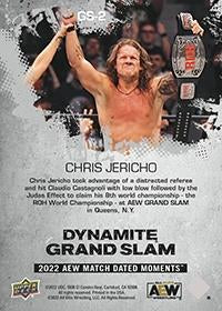 Chris Jericho – “the Wizard” Chris Jericho Wins HIS 8th World Championship by Defeating Claudio Castagnoli for the ROH World Championship