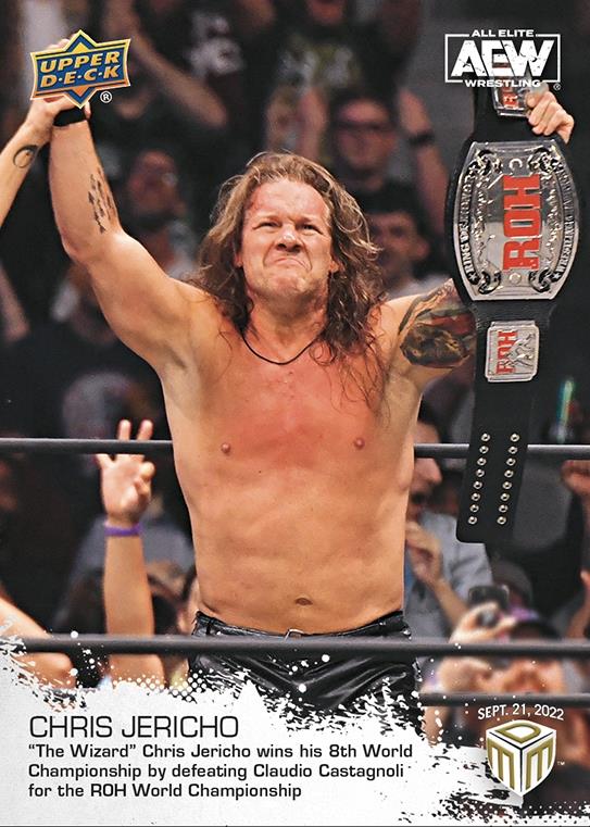 Chris Jericho – “the Wizard” Chris Jericho Wins HIS 8th World Championship by Defeating Claudio Castagnoli for the ROH World Championship
