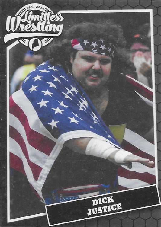 Dick Justice trading card PW Catalog