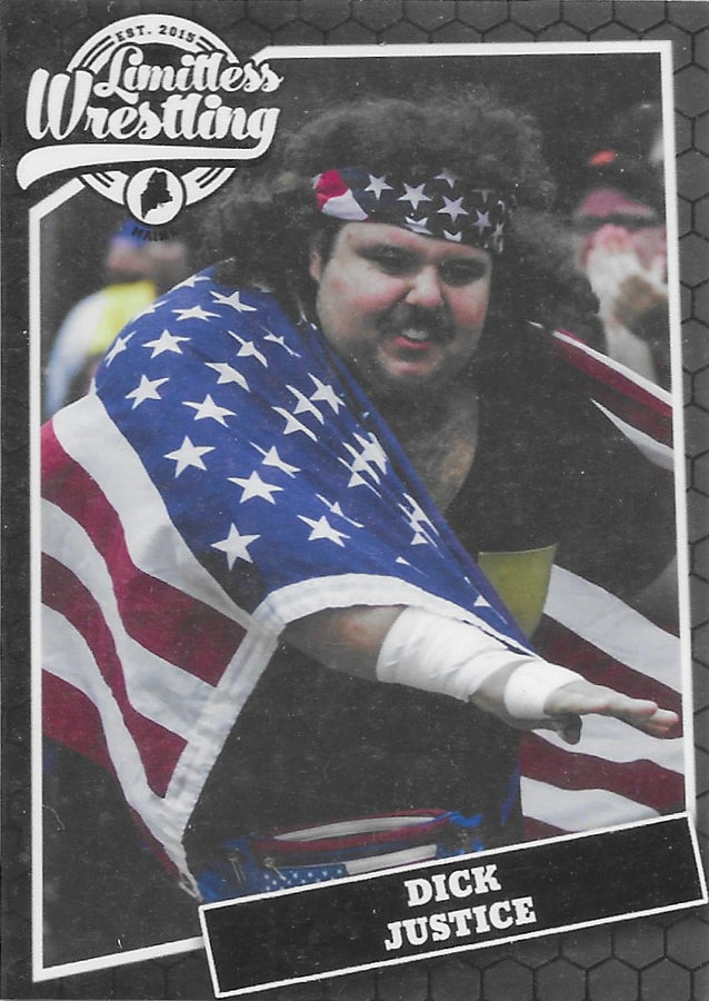 Dick Justice trading card PW Catalog