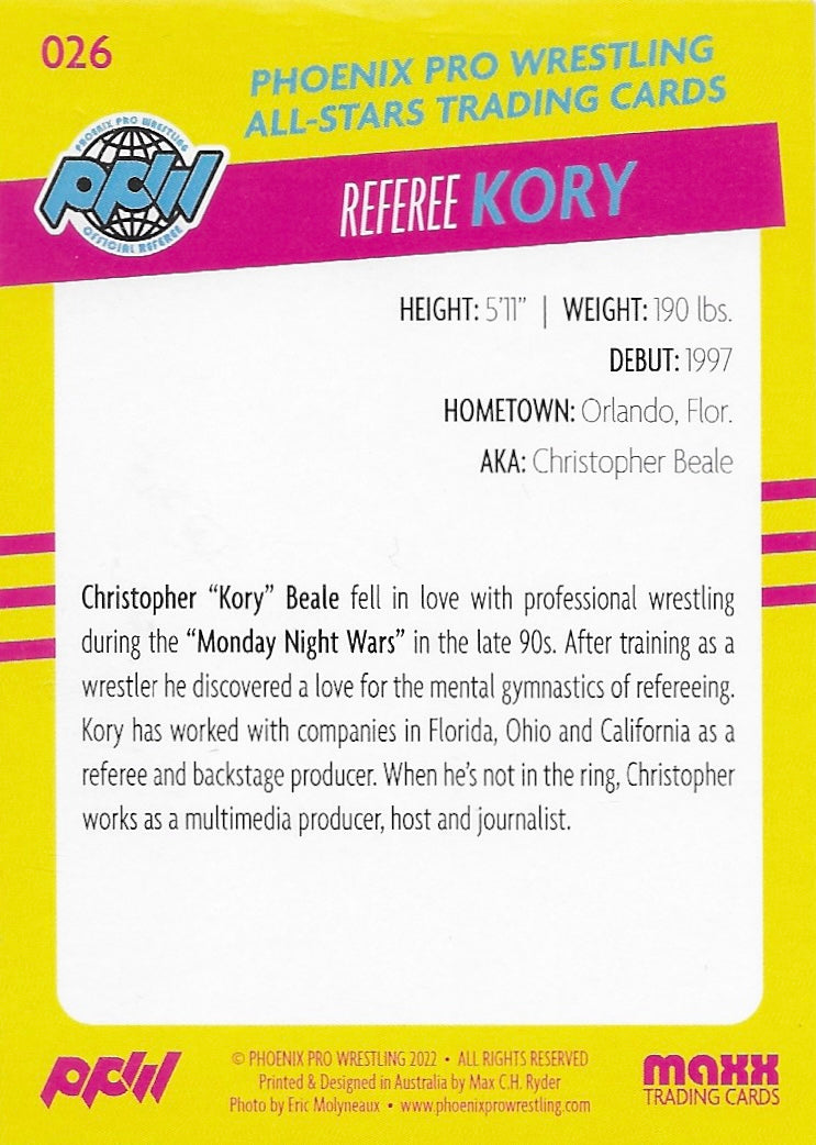 Referee Kory