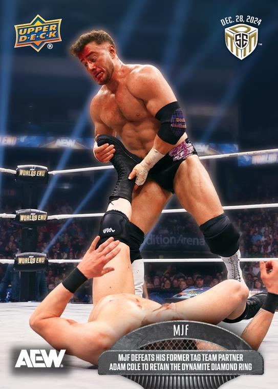 MJF – MJF Defeats HIS Former TAG Team Partner Adam Cole to Retain the Dynamite Diamond Ring