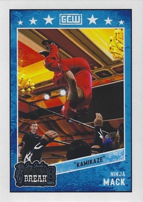 “Kamikaze” Ninja Mack trading card PW Catalog