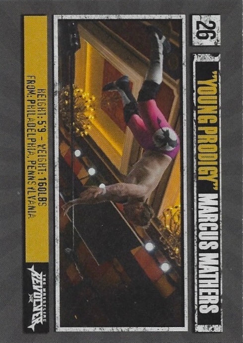 “Young Prodigy” Marcus Mathers trading card PW Catalog
