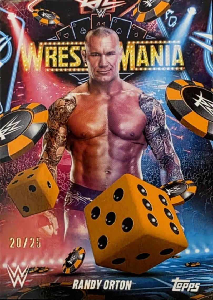 Randy Orton trading card PW Catalog