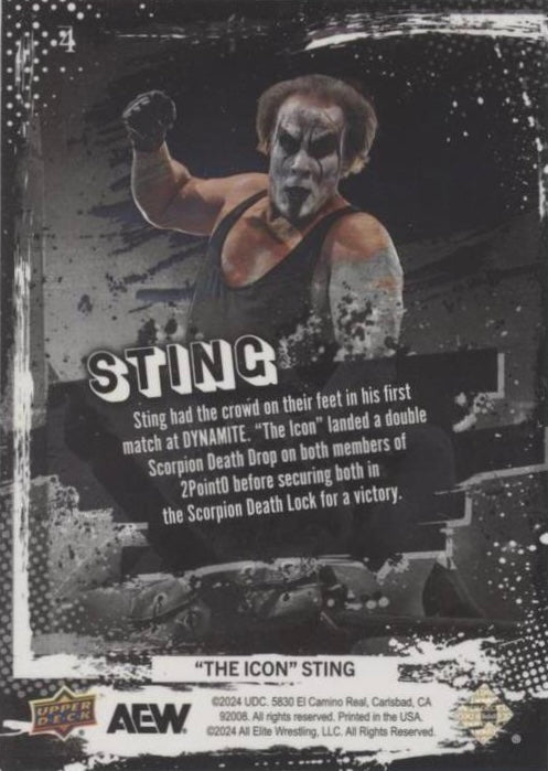 8/18/21 – Sting Made HIS In-Ring Dynamite Debut in a Win Over Matt Menard and Angelo Parker