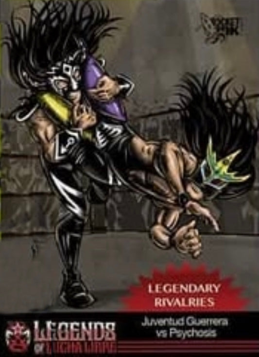 Legendary Rivalries – Juventud Guerrera vs Psychosis trading card PW Catalog