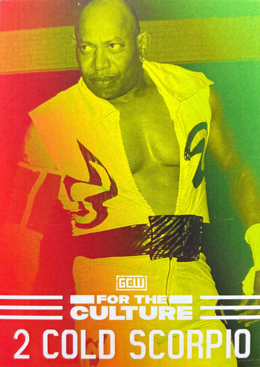 2 Cold Scorpio trading card PW Catalog
