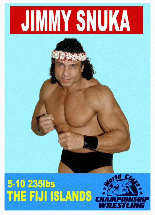 Jimmy Snuka trading card PW Catalog