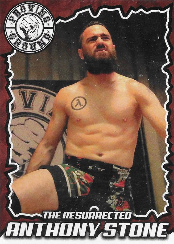 The Resurrected Anthony Stone trading card PW Catalog