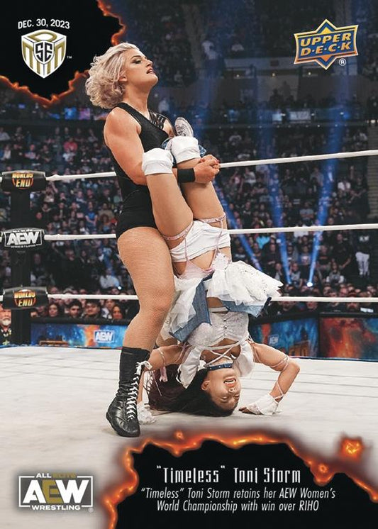 “Timeless” Toni Storm – “Timeless” Toni Storm Retains HER AEW Women’s World Championship With Win Over Riho
