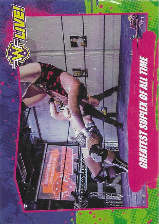 Greatest Suplex of All Time trading card PW Catalog