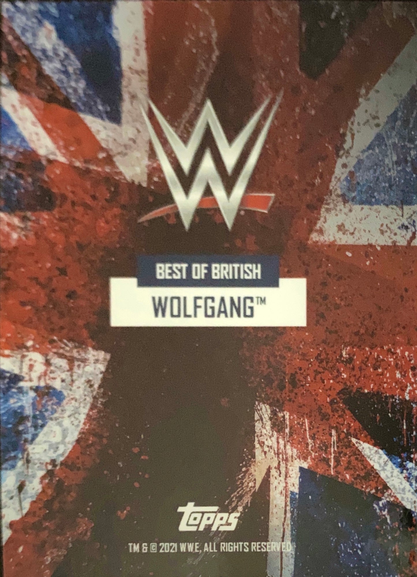 Wolfgang trading card PW Catalog