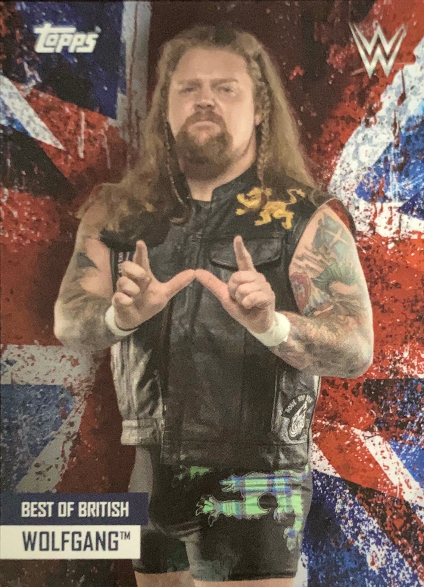 Wolfgang trading card PW Catalog