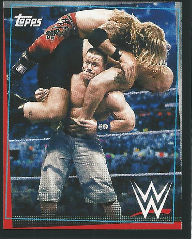 WWE Topps Road to Wrestlemania Stickers 2021 John Cena #260