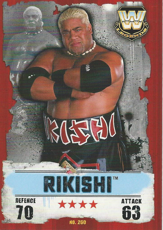WWE Topps Slam Attax Takeover 2016 Rikishi #260