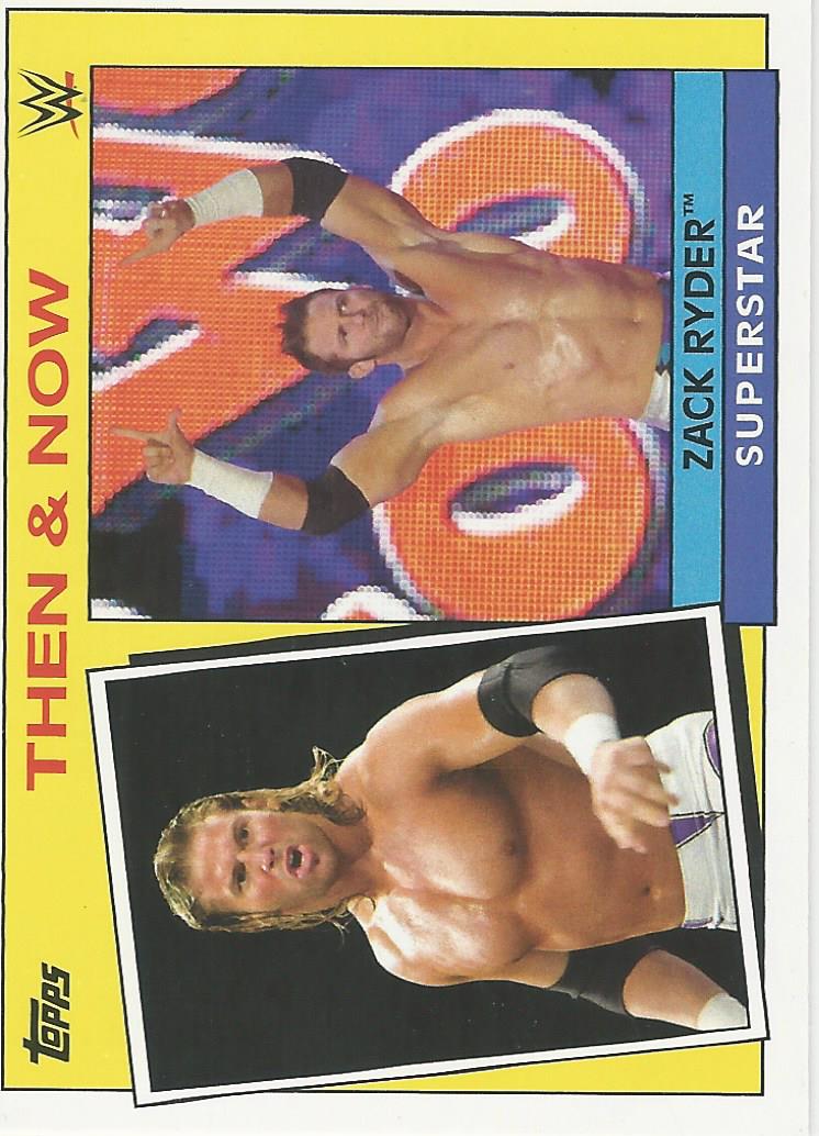 WWE Topps Heritage 2015 Zack Ryder 30 of 30 trading card PW Catalog