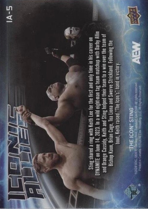 Iconic Allies – Keith LEE Joined Forces With Sting on Dynamite on June 14, 2023