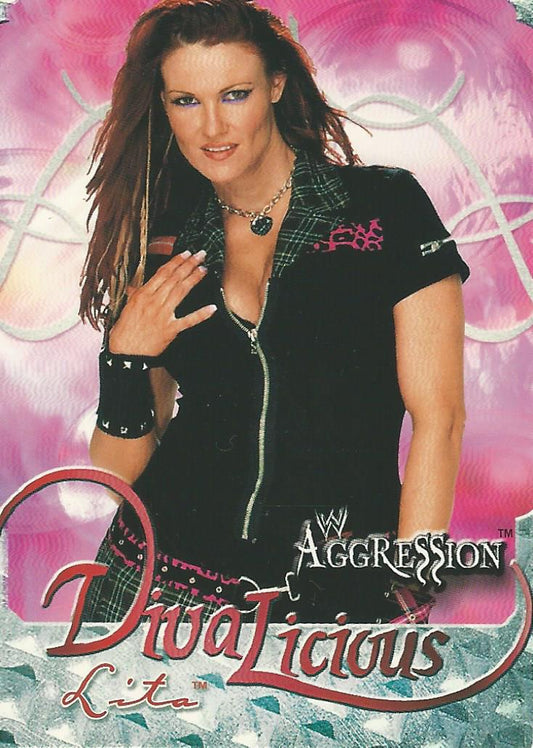 WWE Fleer Aggression 2003 Lita #81