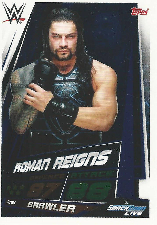 WWE Topps Slam Attax Universe 2019 Roman Reigns #261