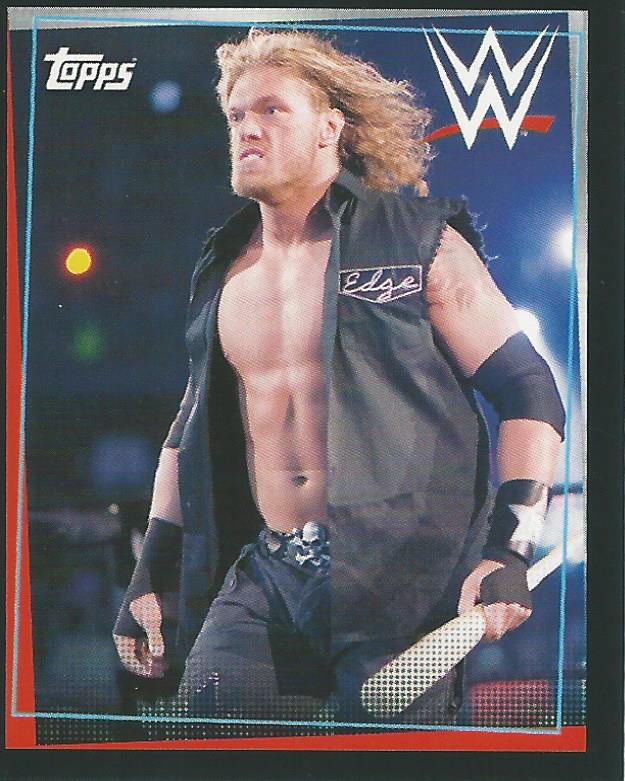 WWE Topps Road to Wrestlemania Stickers 2021 Edge #261