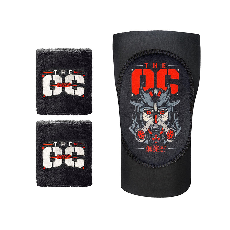 The Club "OC" Wristband and Elbow Pad 3 Piece Set