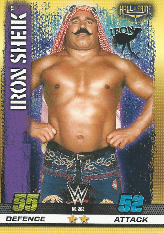 WWE Topps Slam Attax 10th Edition 2017 Iron Shiek #262