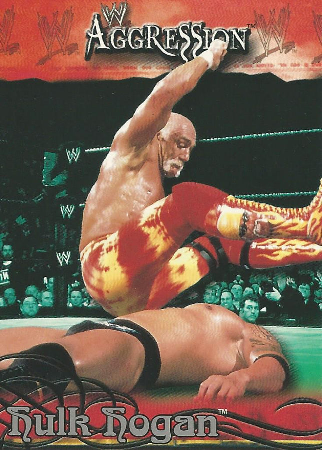 WWE Fleer Aggression 2003 Hulk Hogan #57