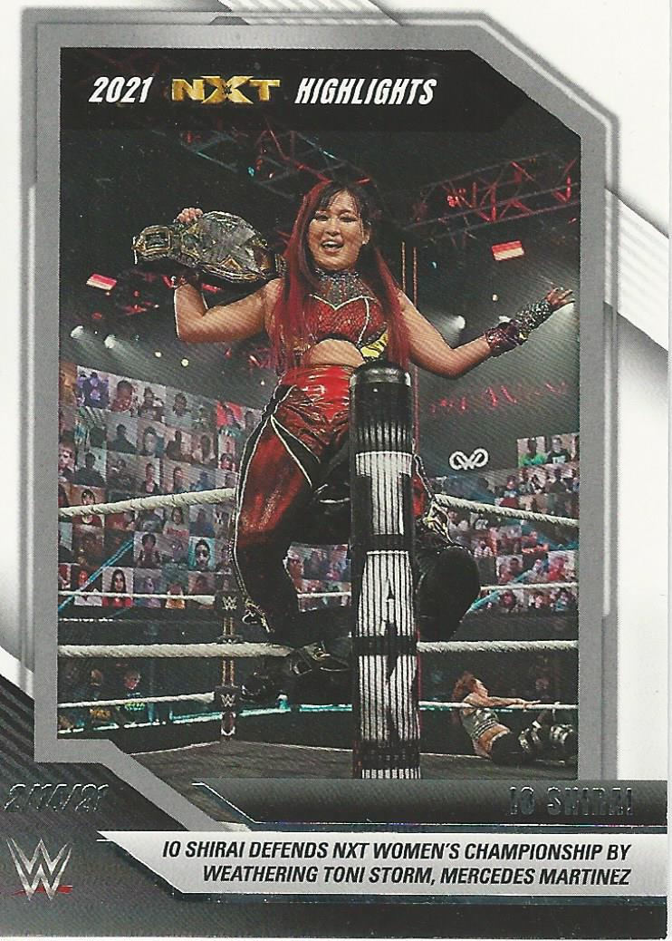 WWE Panini NXT 2022 Highlights IO Shirai #5