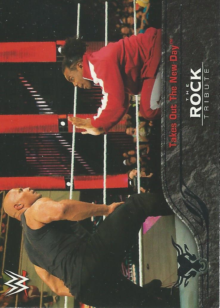 WWE Topps Then Now Forever 2016 The Rock 40 of 40 trading card PW Catalog