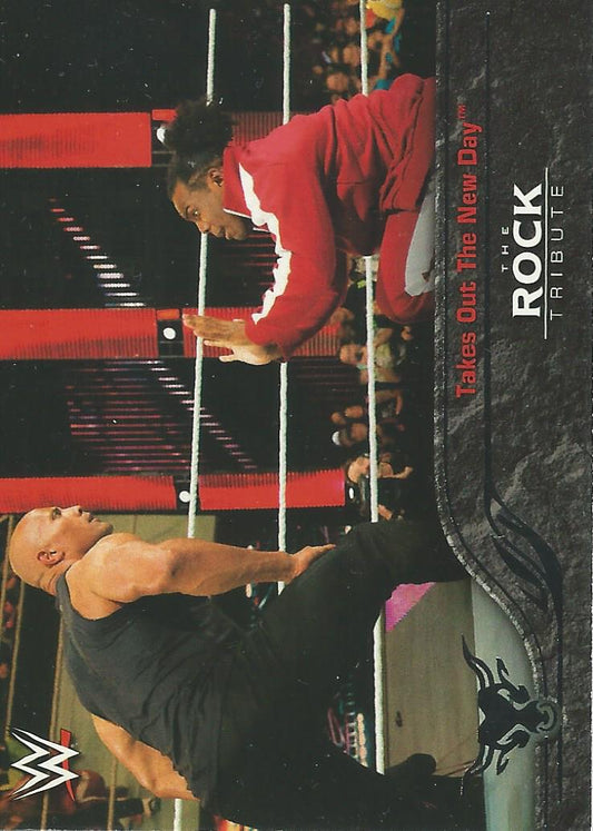 WWE Topps Then Now Forever 2016 The Rock 40 of 40