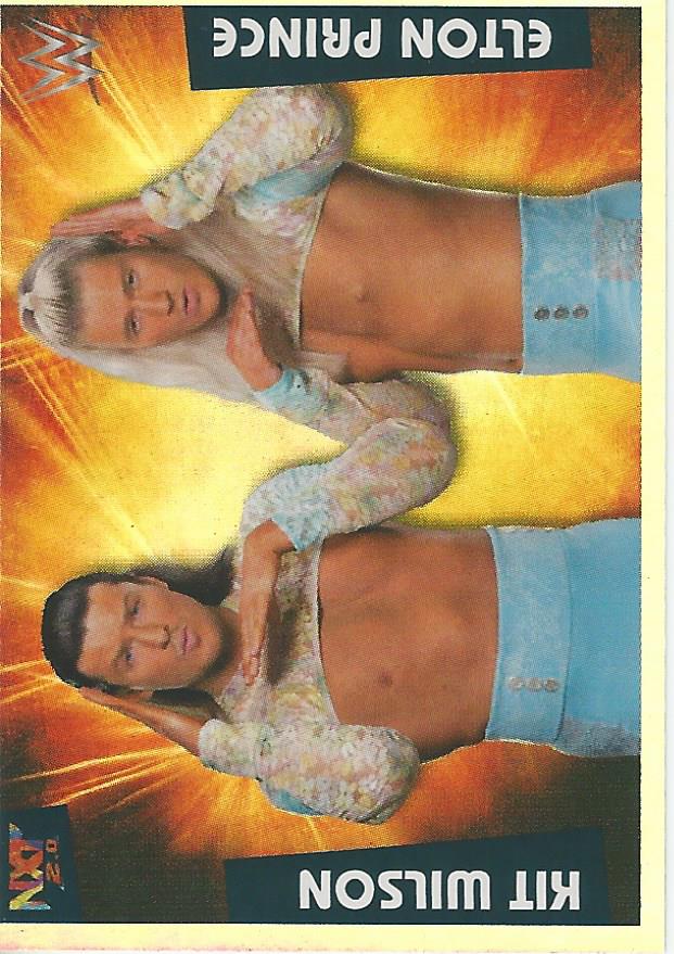 WWE Panini 2022 Sticker Collection Elton Prince and Kit Wilson Foil #265