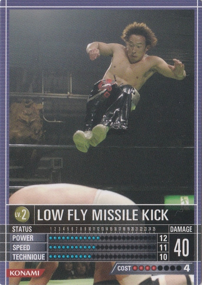 LOW FLY Missile Kick